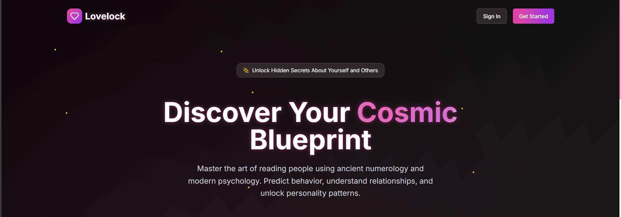 Lovelock - Numerology App